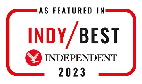 King-size Botanic duvet proudly adorned with the Indy Best logo.