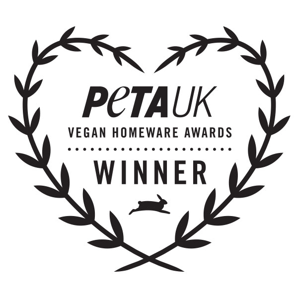 rominent display of PETA's Vegan logo on our Botanic Duvets page, symbolising our devotion to ethical and vegan manufacturing processes.