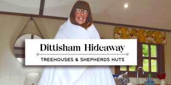 Tucked up and away at Dittisham Hideaway with Devon Duvets