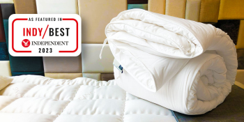 Our lightweight wool duvet is The Independent's Best Summer Duvet for the 5th consecutive year
