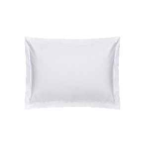 Oxford Pillowcase (76 x 51cm) White Pima Cotton 450tc