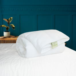Experience the comfort of nature with our plant-based vegan duvet