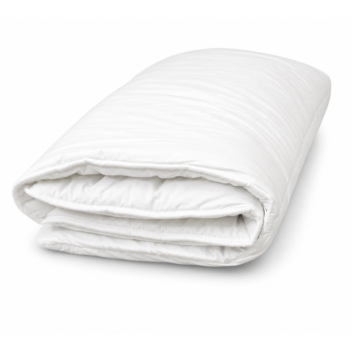 Firm folding wool pillow folded with natural cotton casing