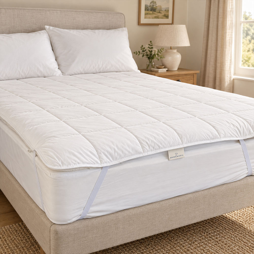Non-Skirted Wool Mattress Protector