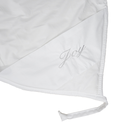 Whispers of Comfort: Personalised Duvet Embroidery Add-On-Joy