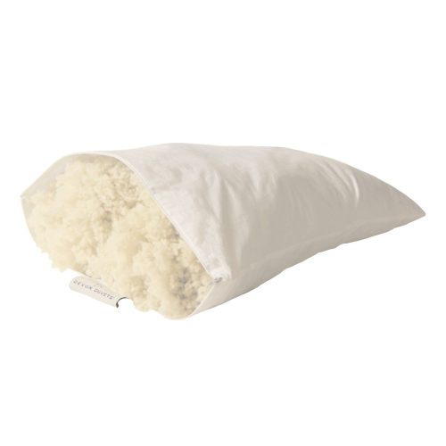 Devon Duvets King Wool Original Natural Pillow with Filling