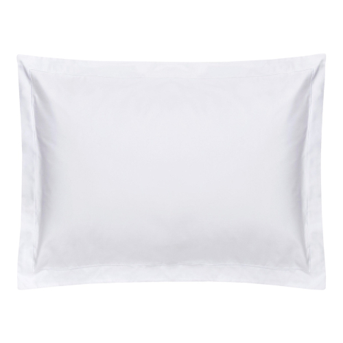 Devon Duvets Oxford Pillowcase White Pima Cotton 450 tc Natural Product Temperature Regulating