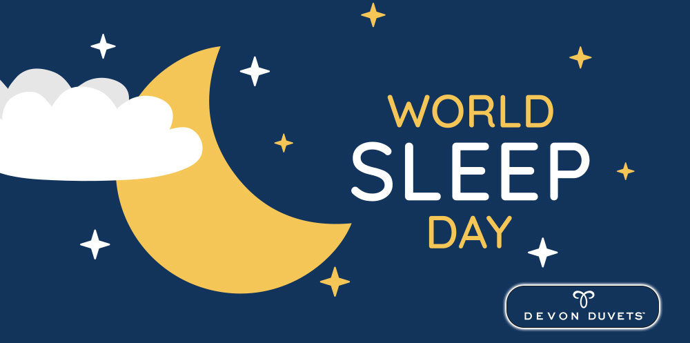 World Sleep Day banner promoting the importance of sleep health and celebrating global sleep awareness