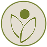 100% vegan botanic plant based logo