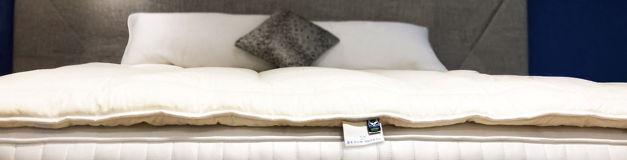 100% British wool mattress topper 